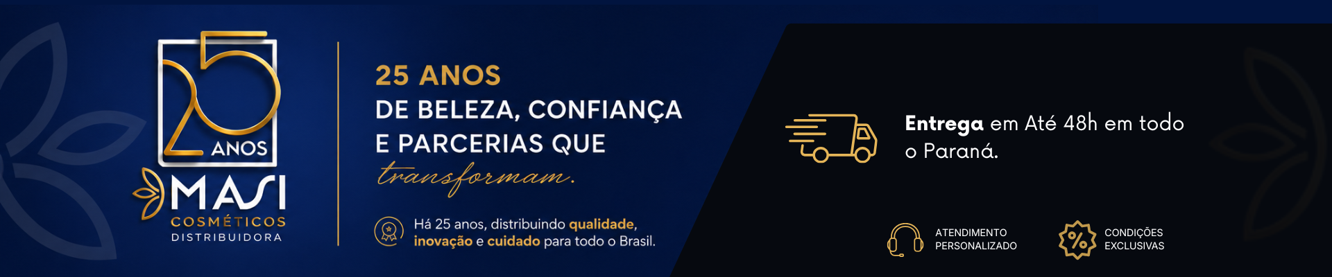 Banner Masi 25 anos