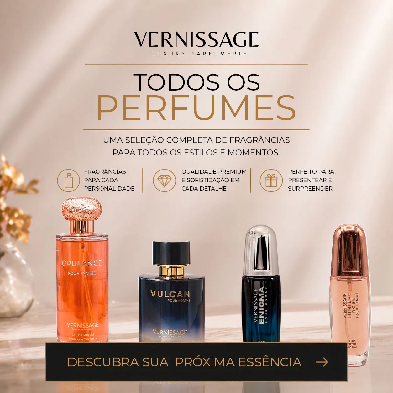 Vernissage Todos Perfumes - BANNER